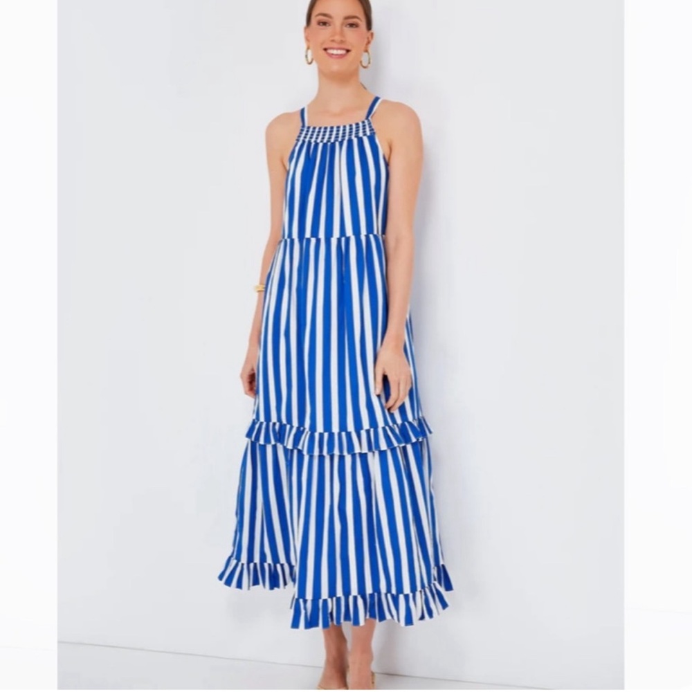 Tuckernuck blue stripe dress